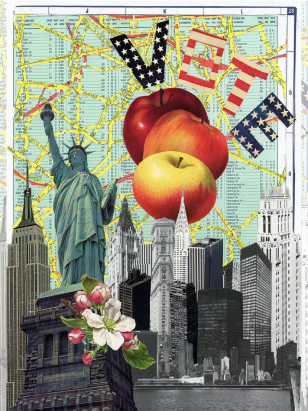 Jiggy Vote NYC by Susan Lerner Puzzle New NWT